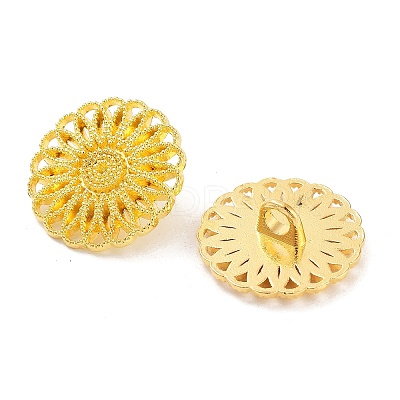 Tibetan Style Shank Buttons TIBE-R179-RG-LF-1