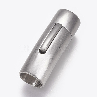 304 Stainless Steel Bayonet Clasps STAS-O114-032C-MP-1