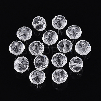 Baking Paint Transparent Glass Beads GLAA-N011-10mm-02-1