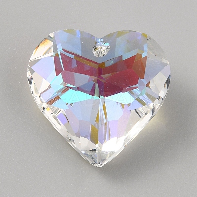 K9 Glass Pendants FIND-WH0159-90-1