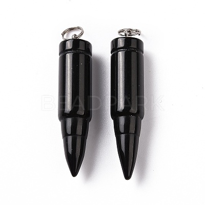 Glass Pointed Pendants G-D850-11-1