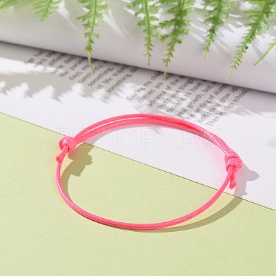 Korean Waxed Polyester Cord Bracelet Making AJEW-JB00011-07-1