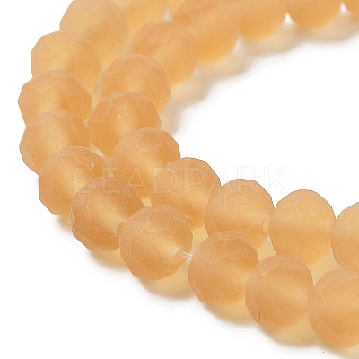 Transparent Glass Beads Strands EGLA-A034-T4mm-MD23-1