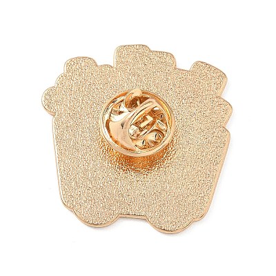 Food Enamel Pins JEWB-F046-01C-G-1