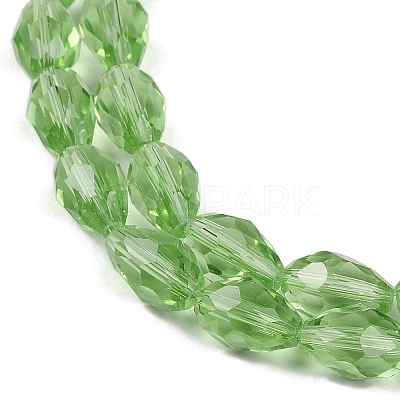 Transparent Glass Beads Strands EGLA-N013-T6mm-D13-1