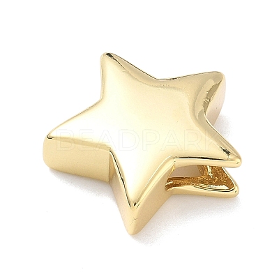 Star Brass Slide Charms LS-KK-P349-18A-G-1