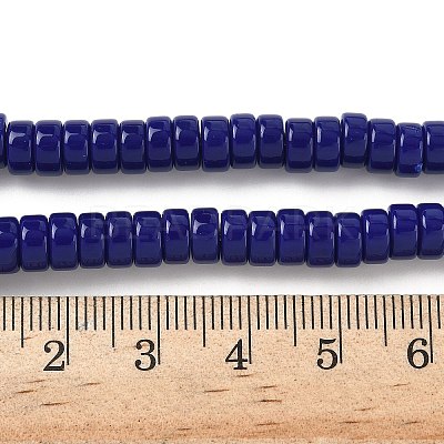 Opaque Glass Beads Strands GLAA-I060-01B-1