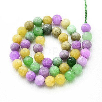Natural Quartz Beads Strands G-N355-8mm-66-1