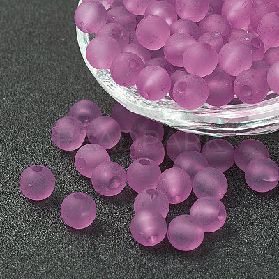Transparent Acrylic Beads PL723-5-1