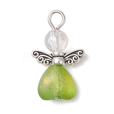 Transparent Acrylic Pendants PALLOY-JF04251-1