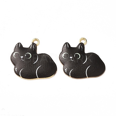 Alloy Enamel Pendants ENAM-M046-11G-C-1
