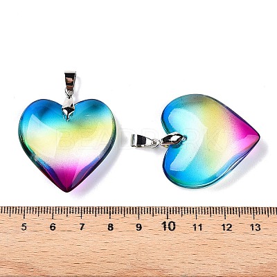 Glass Pendants GLAA-N001-23D-1