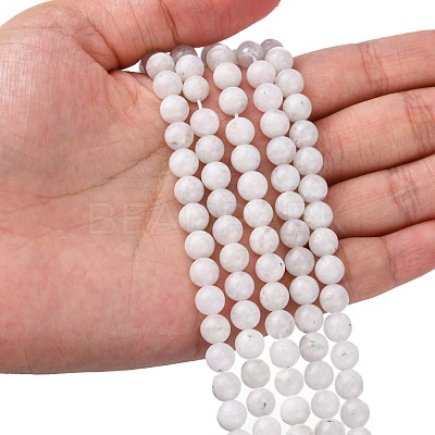 Natural Rainbow Moonstone Beads Strands X-G-C068-6mm-1-1