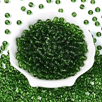 FGB Transparent Glass Seed Beads SEED-N013-01B-10-1