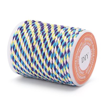 4-Ply Polycotton Cord with Metallic Thread OCOR-Z003-D21-1