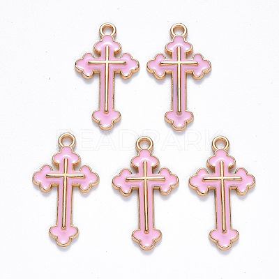 Alloy Enamel Pendants ENAM-S121-059C-1