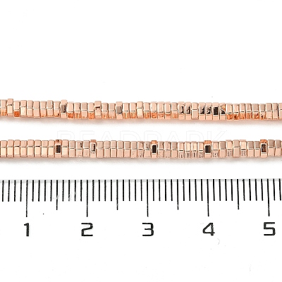 Electroplated Synthetic Non-magnetic Hematite Beads Strands G-I360-S01-03-1