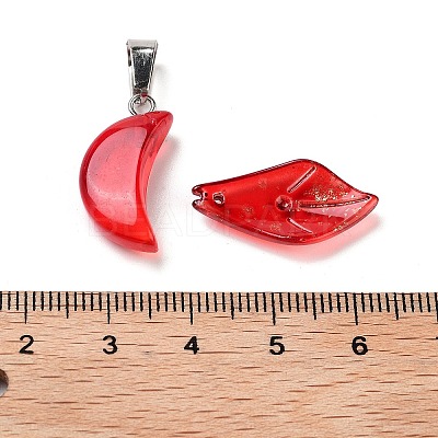 Mixed Styles & Shapes Glass Cabochons/Pendants/Links/Beads GLAA-MSMC006-01F-1