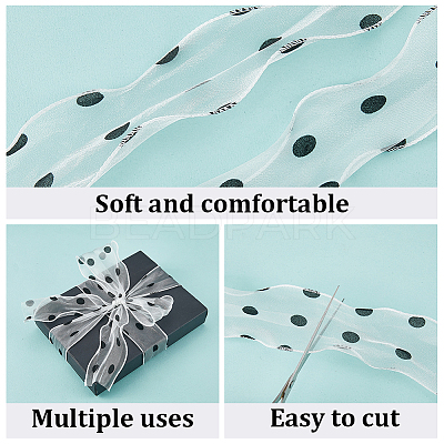 25M Polyester Organza Ribbons SRIB-CY0001-36C-1