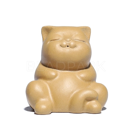 Ceramics Tea Pet Cat Display Decoration PW-WG818A8-02-1