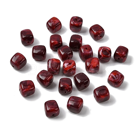 Opaque Acrylic Beads OACR-D320-01D-1