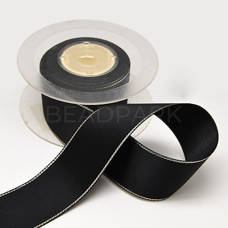 Wired Grosgrain Ribbon for Gift Packing SRIB-L010-25mm-030-1