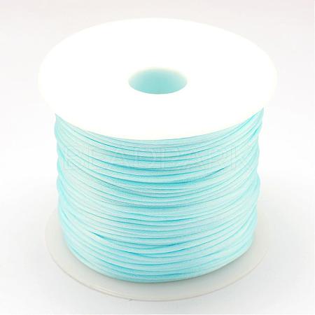 Nylon Satin Rattail Cords NWIR-R025-1.0mm-02-1