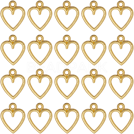 100Pcs Tibetan Style Alloy Charms FIND-SC0012-39G-1