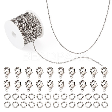  DIY Chain Bracelet Necklace Making Kit DIY-TA0006-06A-1