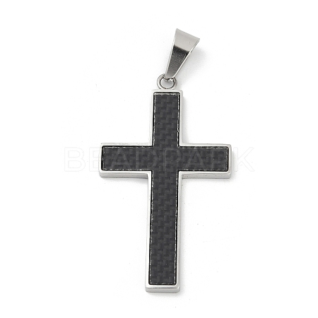 304 Stainless Steel Pendants STAS-K151-07P-01-1