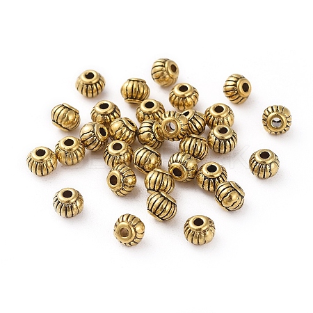 Tibetan Style Spacer Beads LS-GLF0471Y-1