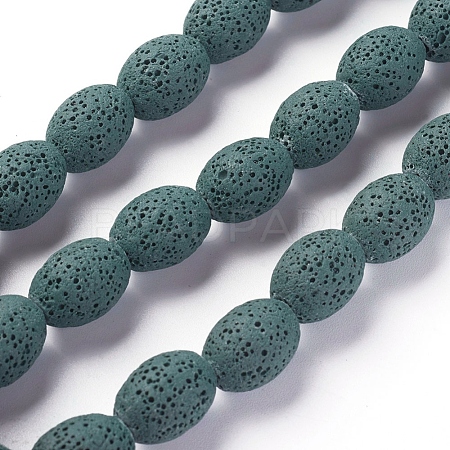Natural Lava Rock Beads Strands G-F671-03B-14-1