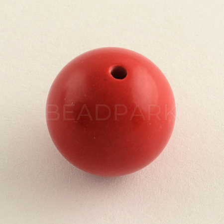 Round Cinnabar Beads CARL-Q002-10mm-1