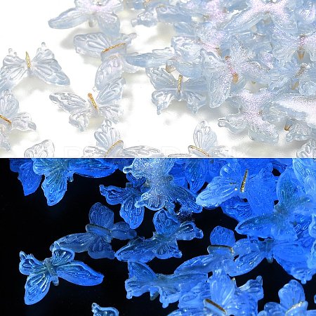 Luminous Resin Cabochons CRES-R458-10A-04-1