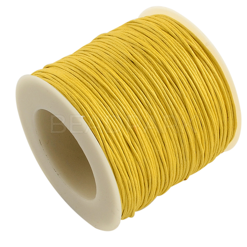 Eco-Friendly Waxed Cotton Thread Cords - Beadpark.com