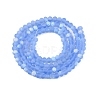Transparent Glass Beads Strands EGLA-A044-T3mm-MB14-3