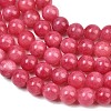 Dyed Natural White Jade Beads Strands GG-CBAD029-A10-8mm-3