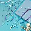 720Pcs 12 Colors Drawbench Glass Beads Strands DGLA-PH0002-08-2