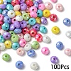 Opaque Acrylic Beads MACR-YW0003-55A-1