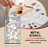 Stainless Steel Metal Stencils DIY-WH0242-269-4