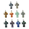 Natural & Synthetic Mixed Stone Pendants GG-K002-11-1