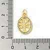 Brass Micro Pave Cubic Zirconia Pendants KK-M283-27C-02-3