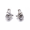 Tarnish Resistant 304 Stainless Steel Lobster Claw Clasps X-STAS-AB09-2