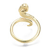 Snake Cuff Ring for Girl Women RJEW-N035-046-NF-2