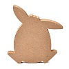 Easter Theme Natural Wood Display Decorations AJEW-P087-A02-2