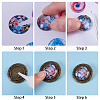 SUNNYCLUE DIY Brooch Making DIY-SC0006-37-4