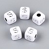 Opaque Acrylic Beads SACR-T035-03S-2