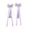 Bowknot Long Ribbon Alligator Hair Clip PHAR-D013-03E-2