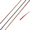 30M Gradient Color Round PET Waxed Thread OCOR-F018-02A-3