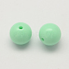 Opaque Acrylic Round Beads SACR-Q100-8mm-M091-2